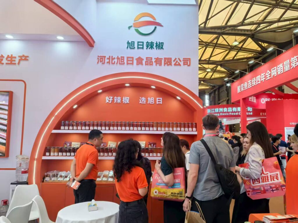 Xuri Foods at an international food exhibition